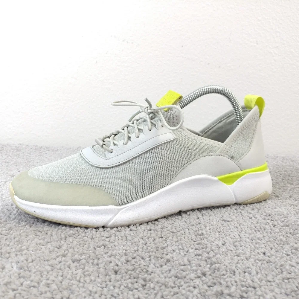 Cole Haan Grand Sport Stitchlite Womens 8.5 Shoes Light Gray Low Top Trainers